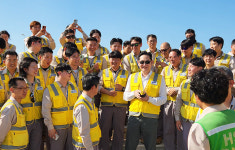 이재용 회장, UAE 원전 건설현장 방문…삼성 임직원 격려
