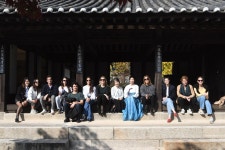 주한 벨기에 대사관 관계자, 국민대 명원박물관 방문