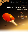 PICO, PICOx인텔 WTT E-스매시 2025 개최…VR과 탁구 결합한 차세대 e스포츠 선보여
