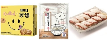 [신상품] 롯데제과 쁘띠몽쉘 마롱 몽블랑 케이크, 오뚜기 고기리 들기름막국수용 육수 외