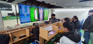 농협 나주축산물공판장서 온라인 경매 시범 운영