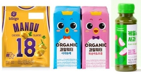[신상품] CJ제일제당 비비고 치킨&고수만두, 롯데칠성 오가닉 과일워터 외