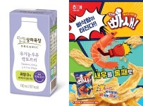 [신상품] 매일유업 유기농 락토프리 우유, 해태제과 The 빠새 외