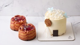 올해 가루쌀 신메뉴 품평회 대상에 그랜드 델리 솔잎 쌀 무스케이크