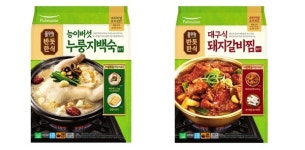 [신상품] 풀무원 능이버섯 누룽지 백숙 키트, 오뚜기 콘크림스프 크리스피롤 외