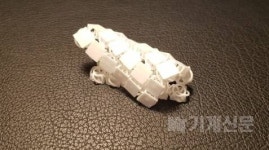  엠오피, 3D프린터 이용 세라믹 소재 패브릭 부품 시험 생산 성공 