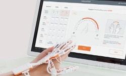 성윤모 산업부 장관, 디지털 헬스케어 기업 ㈜네오펙트 찾아 현장 애로 점검