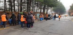 공릉2동 주민센터, 우리 동네 봄맞이 힐링대청소 실시