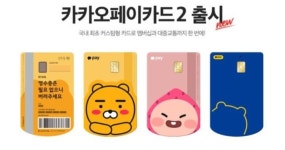 카카오페이, 카드번호·유효기간 노출안돠는 '카카오페이카드2' 출시