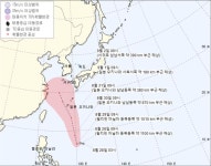 7호 태풍 메칼라 북상 중… 초기 강도 약해도 발달 가능성·경로 불확실, 남해 정체전선에 간접 영향 우려