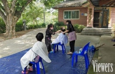 담양군 창평면 자원봉사회, 독거노인 대상 미용봉사활동 펼쳐