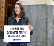 ‘시중은행 최초’ 신한은행, 헝가리 대표사무소 개소