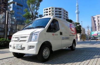 '일본 몰려가는 중국산 전기차'. 동풍쏘콘 1톤 트럭 1만대 공급