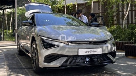 [포토] 질주 본능 끌어내는 디자인, 기아 더 뉴 EV6 GT-라인 살펴보니