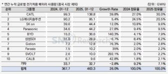삼성SDI, LG엔솔, SK온 올해 경영 전략 매우 중요, 非중국 시장도 중국이 여전히 장악