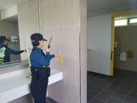 전주서부파출소, 공중화장실 범죄예방