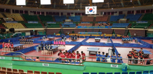 군산 대통령기 전국시도대항 탁구대회 진행