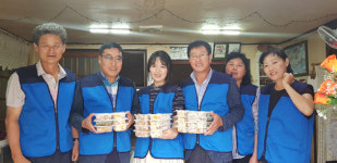 오수면 행복보장협의체사랑愛 밑반찬 지원 사업 실시