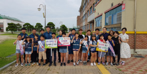 군산署, 문장초 학교폭력예방 캠페인 전개