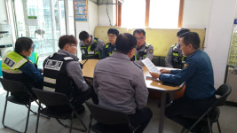 전주 화산지구대, 자정결의 간담회 개최