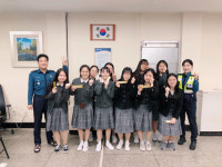 군산영광여고, 중앙파출소 위문편지 눈길
