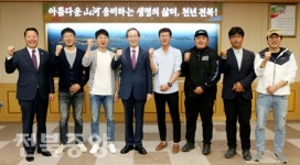 송지사, 청년농부와의 대화··· 애로사항 경청