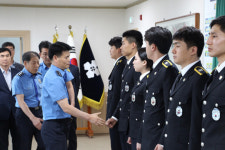 군산해경, 신임 순경 9명 현장실습 실시