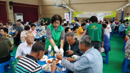고창 부안면, 삼계탕 나눔 봉사