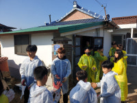 나포초·중 번개봉사단 소외계층 연탄 나눔