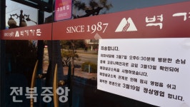확진자 다녀간 벽계가든 방역