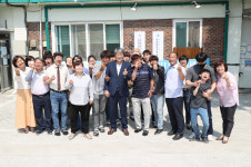 유진섭 정읍시장 관내시설 18곳 돌며 직원 격려