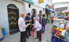 임실 관촌파출소, 절취형 전화금융사기 예방 홍보