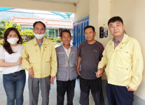 정읍시 입암면-이장협 유공자 6가정에 명패 달아줘