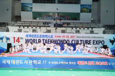 세계태권도엑스포 대성황속 막내려