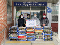 불교조계종 영월사, 인월면 사랑의 백미 기탁