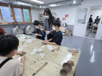 남원제일고, 수지중학교 옻칠공예 직업체험 수업