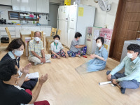 신임 전준미 황산면장, 경로당 현장행정 진행