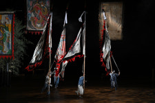 여름밤, 망각의 달축제 연희공연 기접과 함께