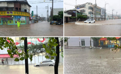 물폭탄 군산 강타··· 침수 피해 잇따라