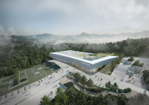 벼루-한지 형상화··· 세계서예비엔날레관 확정