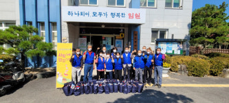 임실 강진면 행복보장협, 취약계층에 식재료 전달