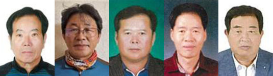 장수군 농업인 대상 5명 선정