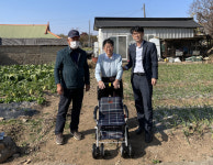 정읍 이평면, 어르신 44명에 보행보조기 지원