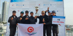 코리아세일링챔피언십 요트대회 부안군청 우승