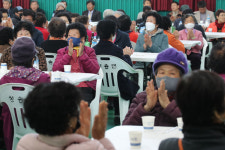 고창 성송면 청년체육회 짜장면 무료 나눔