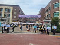 남원경찰, 등하굣길 어린이 교통안전 캠페인 진행