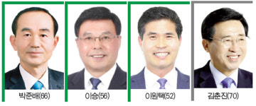 현역 이원택-박준배 전시장 정당간 한판승부