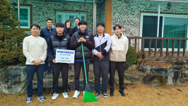 순창군청 소프트테니스팀 아동-청소년 복지시설 자원봉사