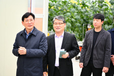임상규부지사, 장수 스마트팜-트레일 빌리지 현장 방문