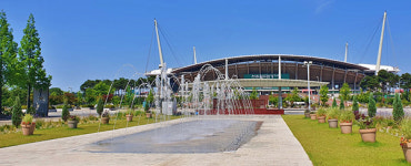 전주시설공단, 내일부터 월드컵경기장 바닥분수 운영